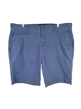 Mens Rainforest Blue Chino Shorts Cotton Blend Casual Wear 9" Inseam Size 38